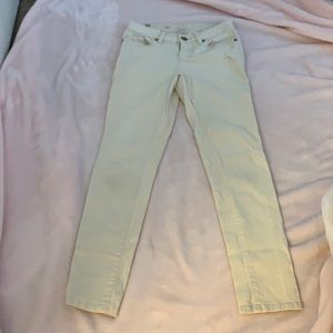 Off white LC Lauren Conrad skinny jeans